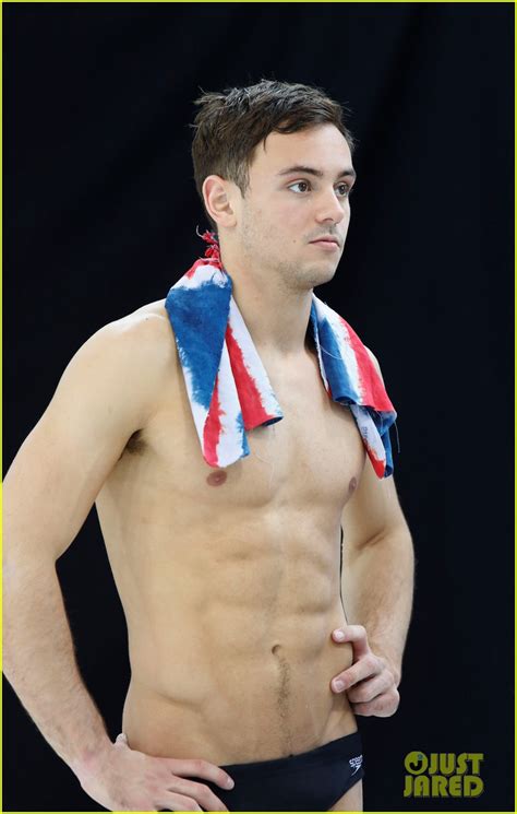Full Sized Photo Of Tom Daley Shows Off Ripped Body After Winning Gold