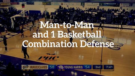 Man To Man And 1 Basketball Combination Defense Youtube