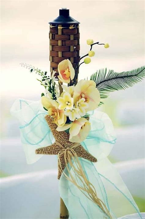 105 Romantic Tropical Wedding Ideas Reception Centerpiece