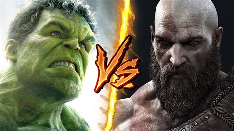 Hulk Vs Kratos Who Will Win Marvel Vs God Of War Battle Arena