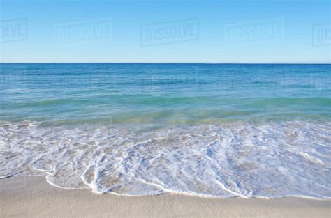 Ocean Waves On Beach Stock Photo Dissolve
