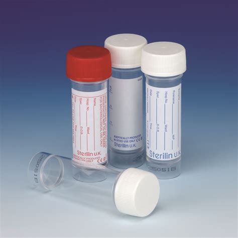 Quickstart Universal Polystyrene Containers 30ml Sterile Printed Ce