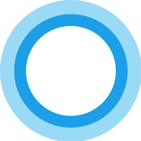 Cortana Microsoft Icon Download In Flat Style
