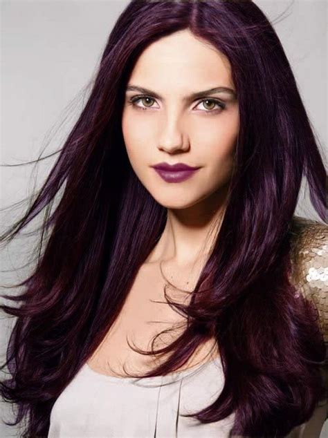 However, the darker your eyes, the more they will be highlighted. Beautiful Hair Dark Plum Color | Hair color plum