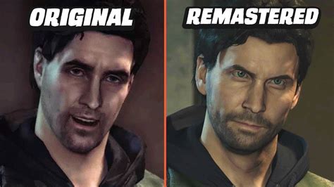 Alan Wake Remastered Vs Original Graphics Comparison Comparison Maxfit