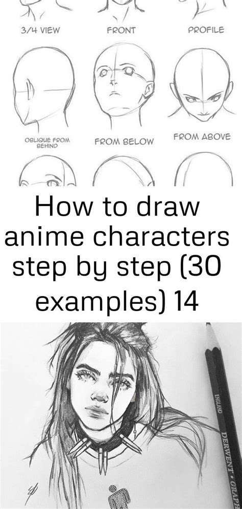 How To Draw Anime Characters Step By Step 30 Examples 14