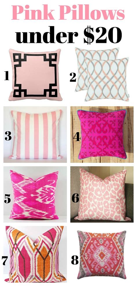 50 Pillow Covers And Pillows Under 20