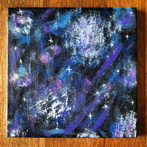 Galaxy Painting Diy Canvas Art Projects Galaxy Painting Acrylic