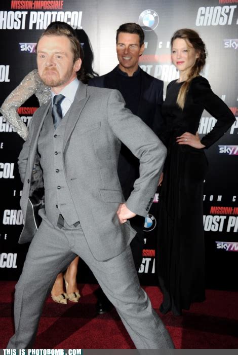 My Hero Simon Pegg Tom Cruise Funny Pictures