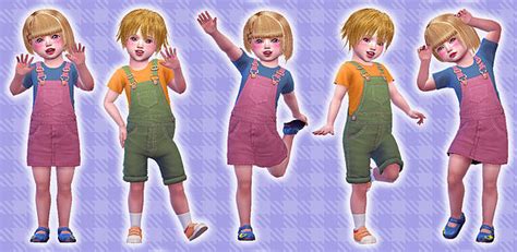 Sims 4 Toddler Pose Packs