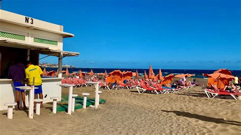 Gran Canaria Playa Del Ingles Maspalomas Beaches 🏖nov 2019 👙 Youtube
