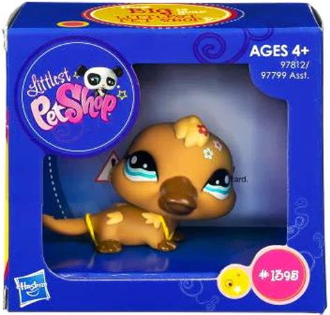 Littlest Pet Shop Limited Edition Platypus Exclusive Figure 1395 Hasbro