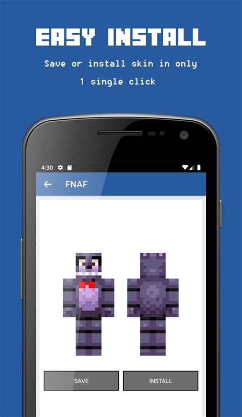 Download Do Apk De Skin Fnaf For Minecraft Para Android