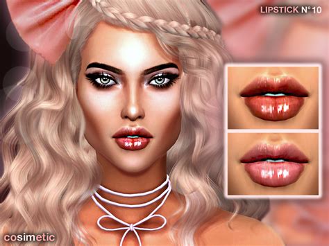 Lipstick N10 By Cosimetic From Tsr Sims 4 Downloads