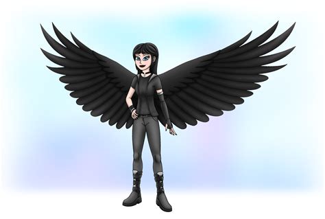 Miraculous Oc Victoria With Wings By Redtriangle On Deviantart