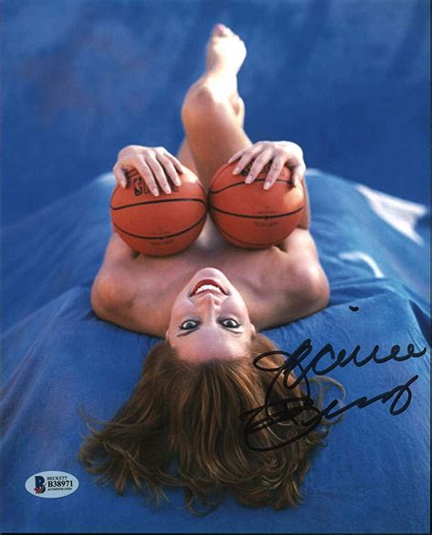 Signed Jeanie Buss Photo Lakers Playboy X Bas B Beckett