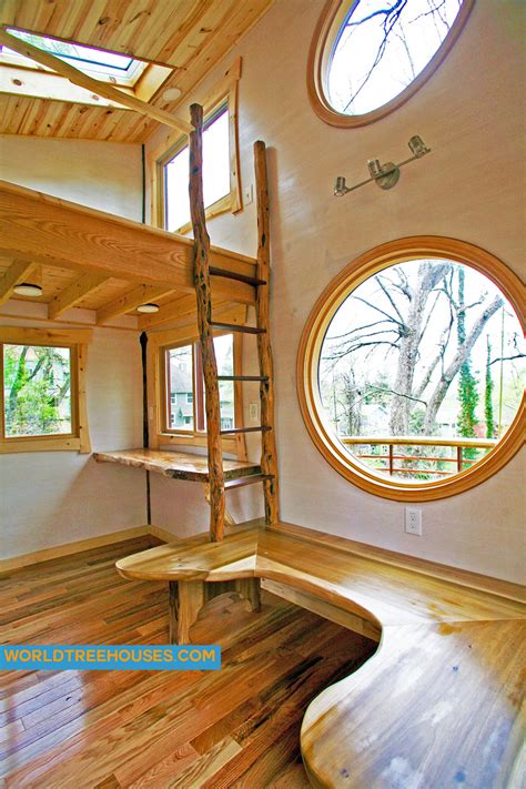 Asheville Tree House Builder Check Out The Beautiful Interior Of Our