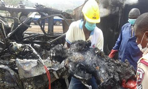Bodies Burnt Beyond Recognition In Enugu Multiple Car Accidents