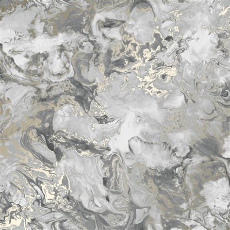 Liquid Marble Wallpaper In Grey And Gold I Love Wallpaper