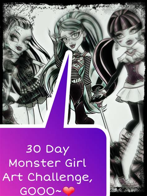 30 Day Monster Girl Challenge By Tuu1ikki On Deviantart