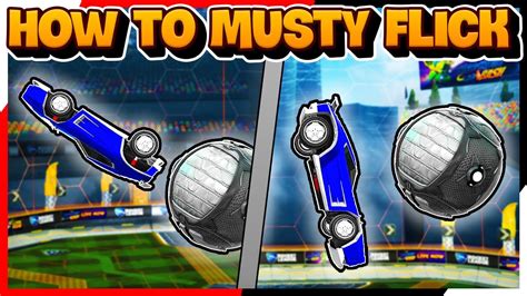 How To Musty Flick Double Touch Rocket League Freestyle Tutorial