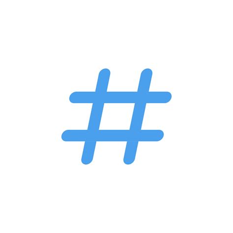 Number Sign Hashtag Icon Free Download On Iconfinder