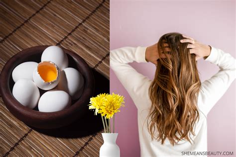 How To Use Egg Yolk For Shiny Hair And Hair Growth She Means Beauty