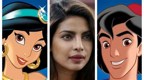 Disney Cant Find Their Aladdin And Jasmine Twitter Suggests Priyanka