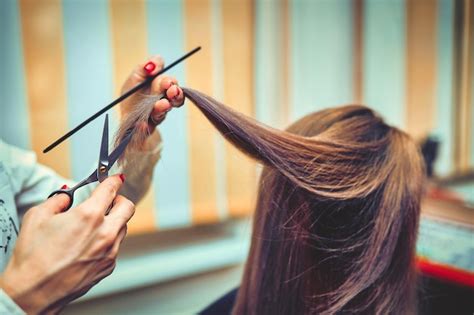 Premium Photo Picture Showing Hairdresser Holding Scissors And Comb