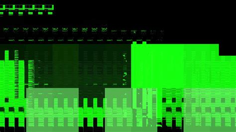 In the past week, the screen will look like a painting on startup and once into windows would look like static on a tv screen. In & Out Broken Monitor Transition - Green Screen