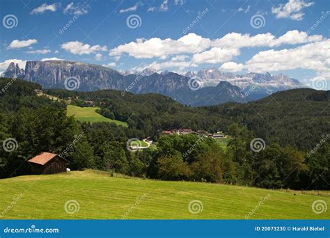 Dolomites Mountains In Northern Italy Stock Photo Image Of Horizon