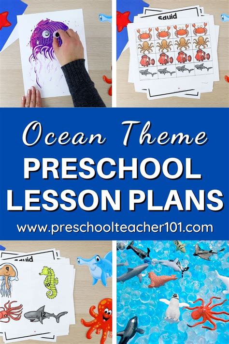 Ocean Theme Preschool Classroom Lesson Plans Preschool Teacher 101