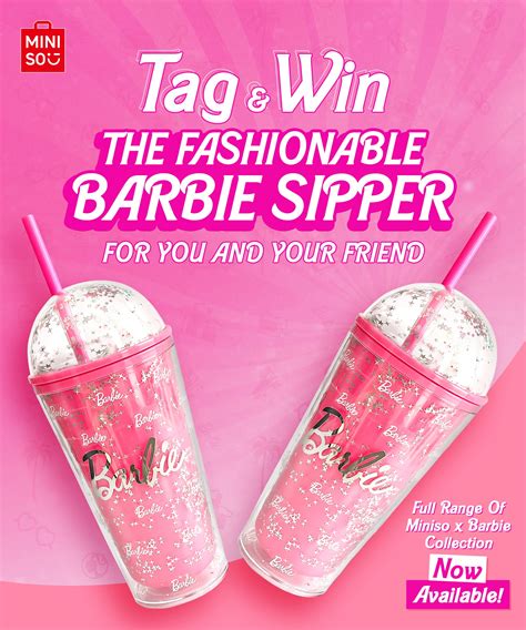 tag and win a barbie sipper ️ ️ ️ tag miniso bangladesh