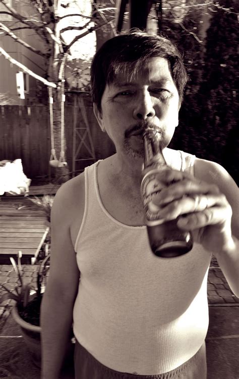 My Dad Enjoying A Beer In Our Backyard On A Rare Warm Oregon Spring Weekend Smithsonian Photo