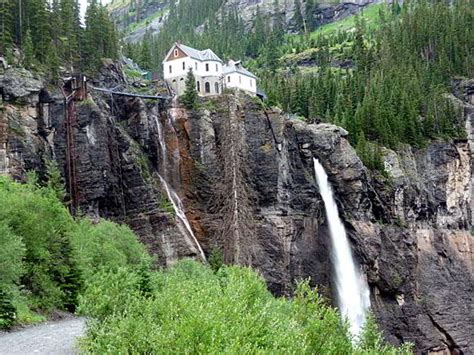 Bridal Veil Falls near Telluride Colorado