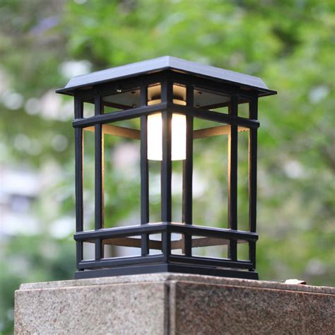 For those looking for the best outdoor home improvement tricks, this post light is one simple solution. Modern LED Lawn Lamp Post Lamp Aluminum Alloy Solar Energy ...
