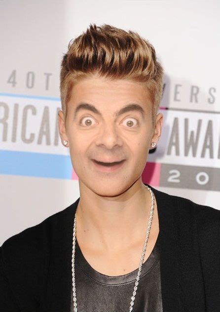 Justin Bieber Bean Mr Bean Funny Mr Bean Memes Mr Bean