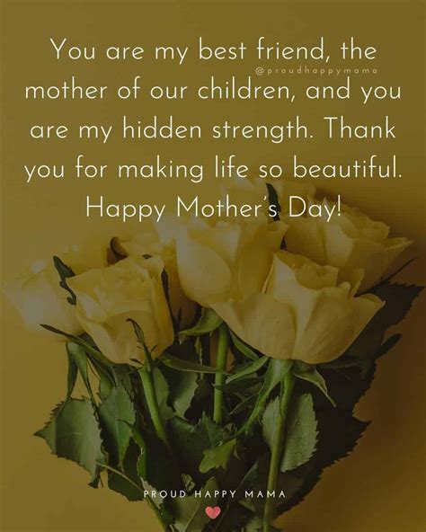 75 Best Happy Mothers Day Quotes For Wife With Images