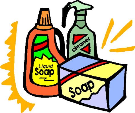 Cleaning Materials Clipart Clipart Best