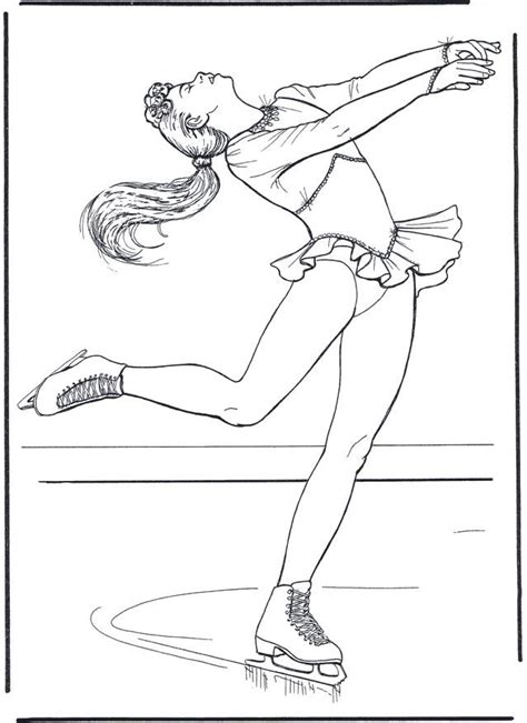 Figureskating3 Teenagers Coloring Pages Coloring Pages For Adults