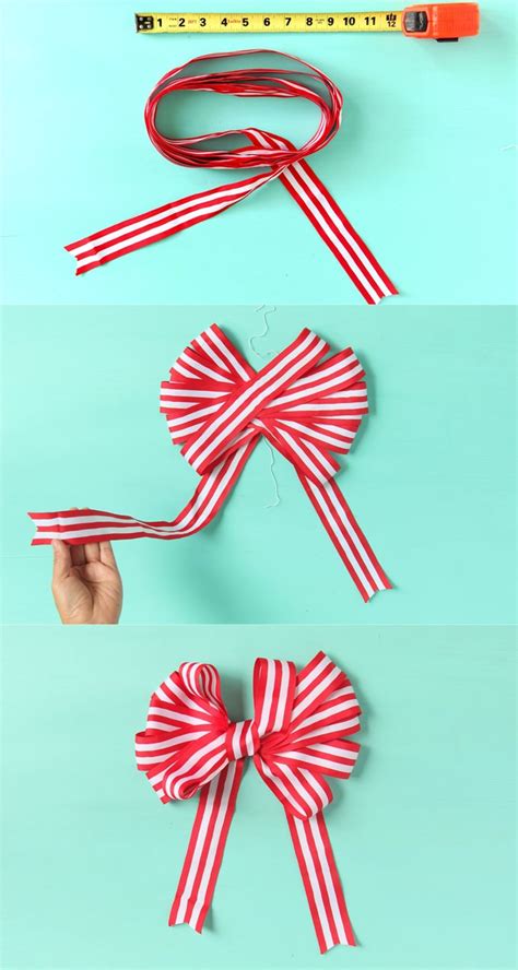 30 Minute Diy Christmas Candy Cane Wreath With Free