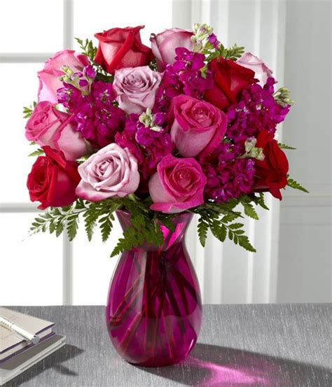 Pure Romance Rose Bouquet The Flower Factory