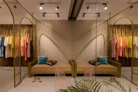 Boutique Design Fusion Of Indian Traditional Elements With
