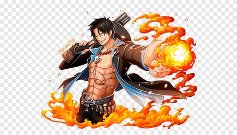Free Download Portgas D Ace Render Portugas D Ace Of One Piece