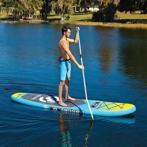 Wow Sports 106 Rover Stand Up Inflatable Paddleboard Sup Package 21