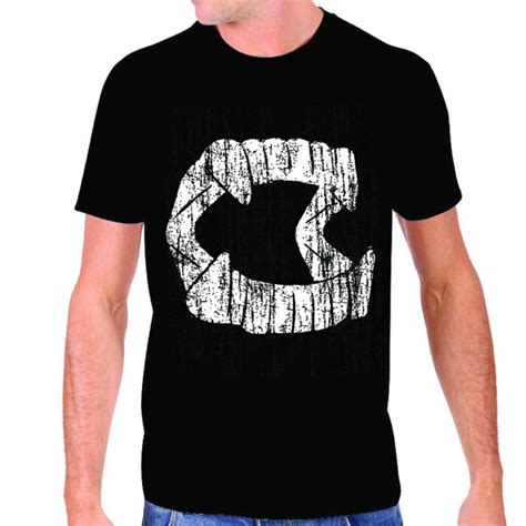 Rock Rebel Vintage Fangs T Shirt Merch2rock Alternative Clothing