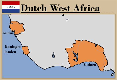 Dutch West Africa Rimaginarymaps