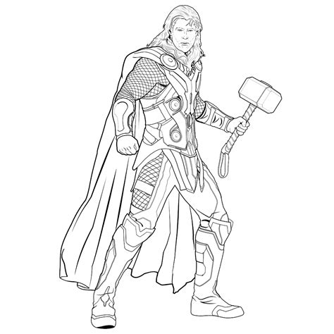 Leuk voor kids Thor met Mjolnir