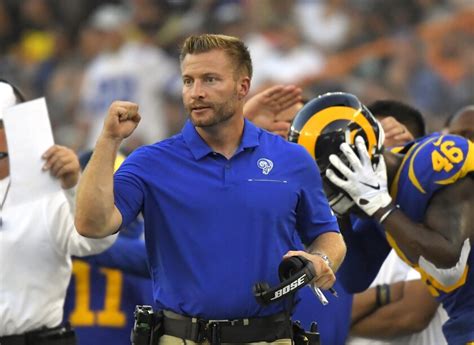 Sean Mcvay Has Super Motivation For His Talented Rams Los Angeles Times