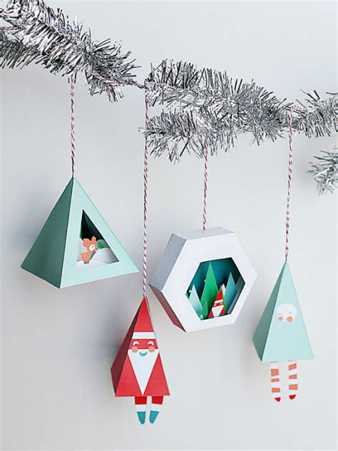 Best Paper Craft Kits And Printables For The Holidays